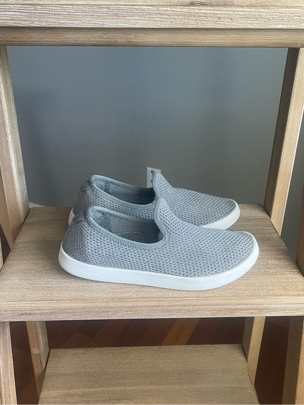 Allbirds Tree Lounger Shoes Women’s 6 Gray Lightweight Casual Comfort Slip-On